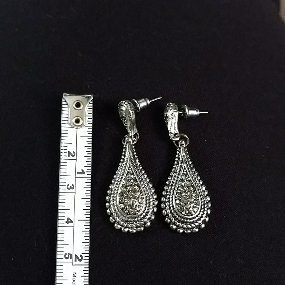 Sterling Silver Tear drop Earrings